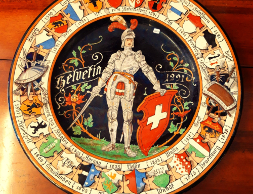 Plat en céramique de Thoun